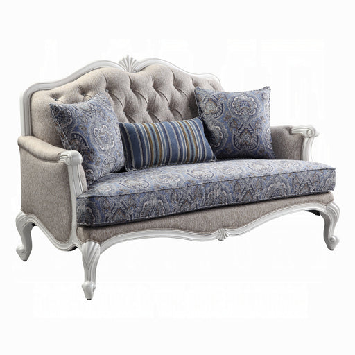 ACME Ciddrenar Loveseat W/3 Pillows - Bed & Sofa Hub
