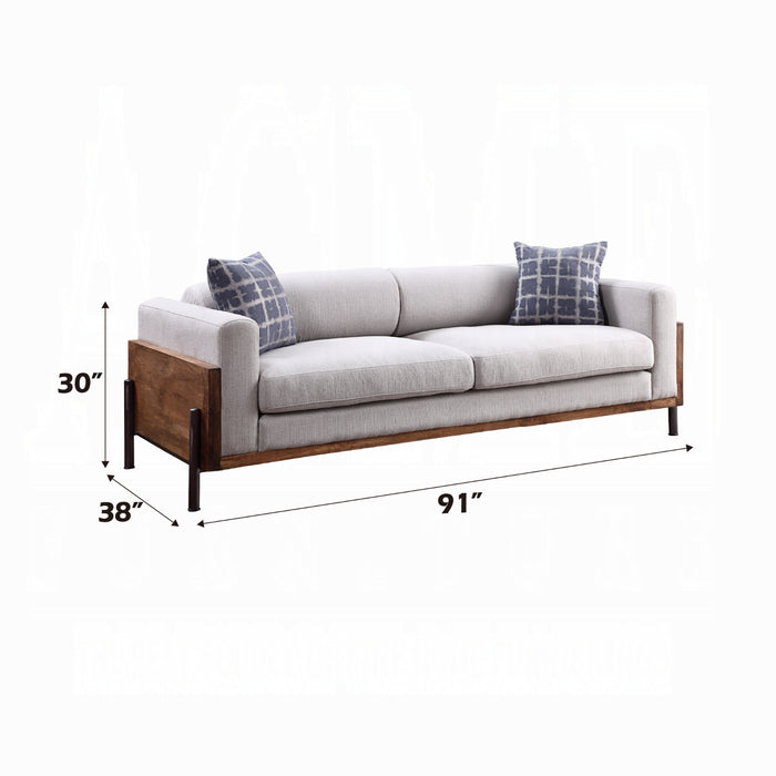 ACME Pelton Sofa W/2 Pillows - Bed & Sofa Hub