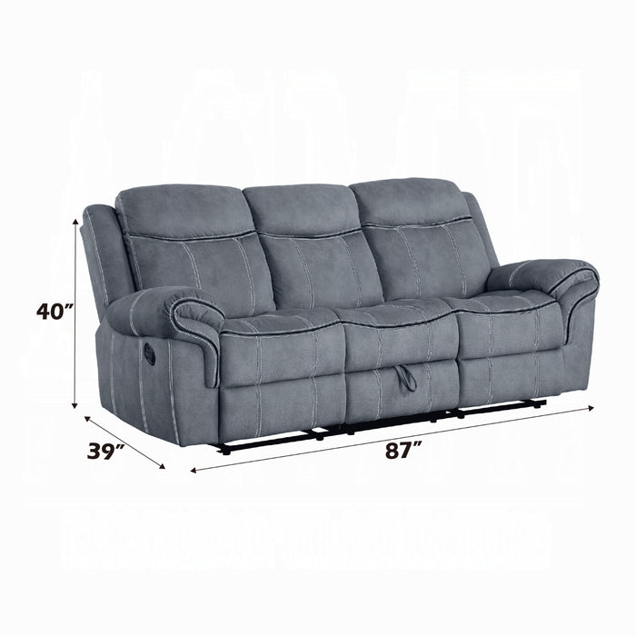 ACME Zubaida Motion Sofa & Console W/USB - Bed & Sofa Hub