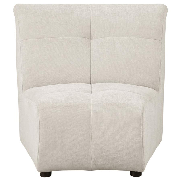 Coaster Charlotte 5-piece Upholstered Modular Sectional Sofa Ivory - Bed & Sofa Hub