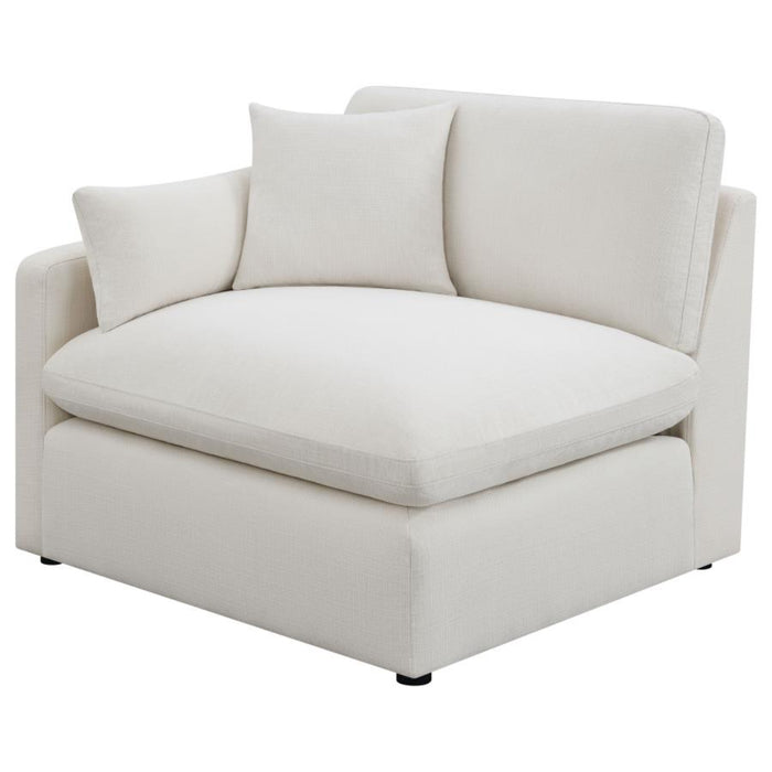 Coaster Hobson 6-piece Upholstered Modular Sectional Sofa Ivory - Bed & Sofa Hub