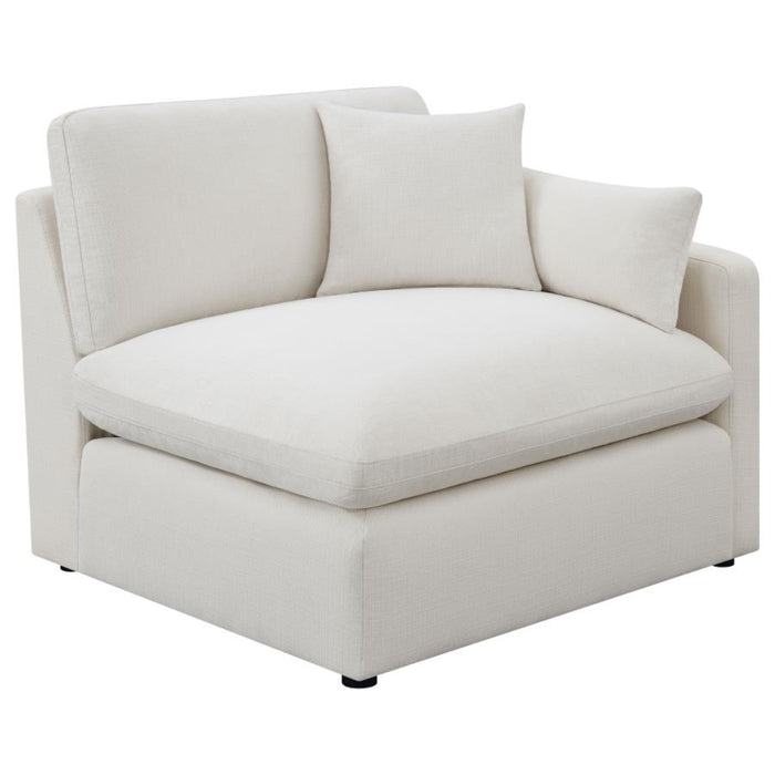Coaster Hobson 6-piece Upholstered Modular Sectional Sofa Ivory - Bed & Sofa Hub