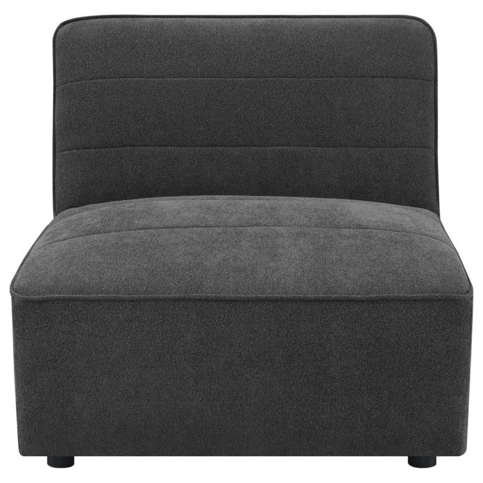 Coaster Sunny 6-piece Upholstered Modular Sectional Sofa Charcoal - Bed & Sofa Hub