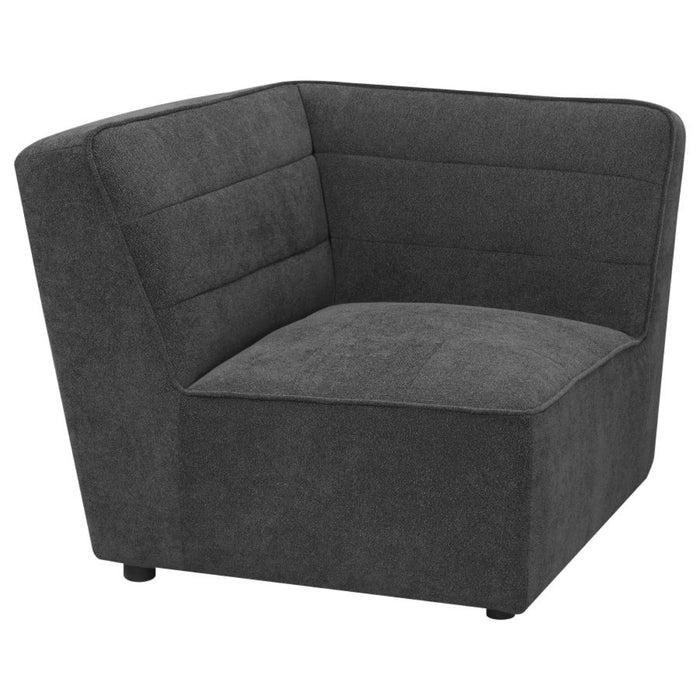 Coaster Sunny 6-piece Upholstered Modular Sectional Sofa Charcoal - Bed & Sofa Hub