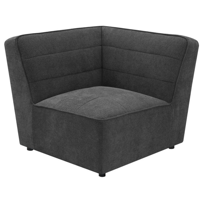 Coaster Sunny 6-piece Upholstered Modular Sectional Sofa Charcoal - Bed & Sofa Hub