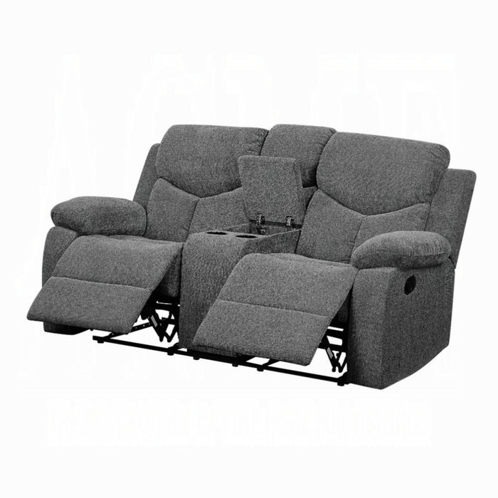 ACME Kalen Motion Loveseat W/Console - Bed & Sofa Hub