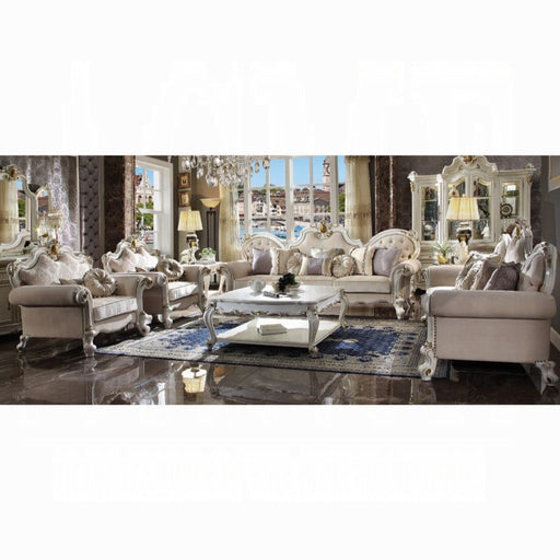 ACME Picardy Oversized Sofa W/8 Pillows - Bed & Sofa Hub