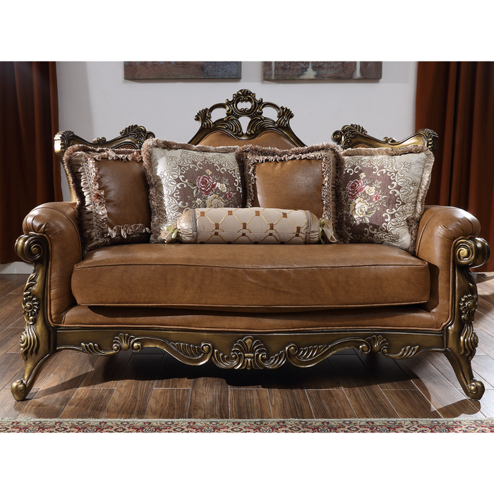 Homey Design HD-555 3PC SOFA Living Room Set HD-555-SSET3 - Bed & Sofa Hub