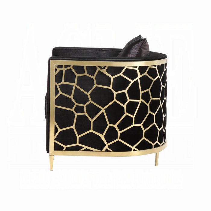 ACME Fergal Chair W/Pillow - Bed & Sofa Hub