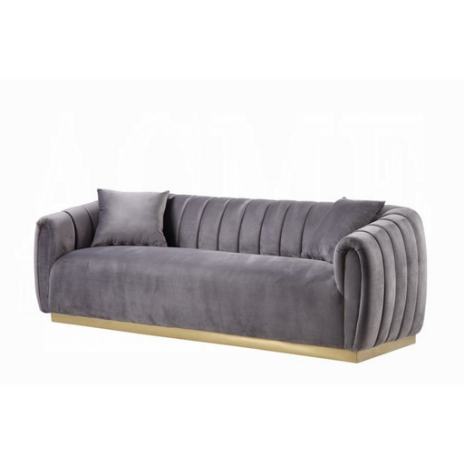 ACME Elchanon Sofa W/2 Pillows - Bed & Sofa Hub