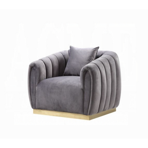 ACME Elchanon Chair W/Pillow - Bed & Sofa Hub