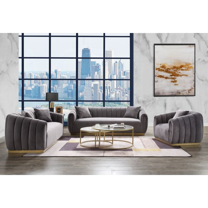 ACME Elchanon Chair W/Pillow - Bed & Sofa Hub