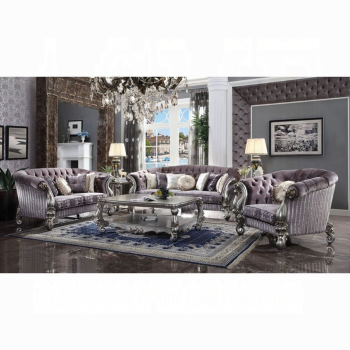 ACME Versailles Sofa W/7 Pillows - Bed & Sofa Hub