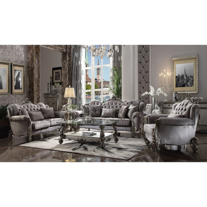 ACME Versailles Sofa W/5 Pillows - Bed & Sofa Hub