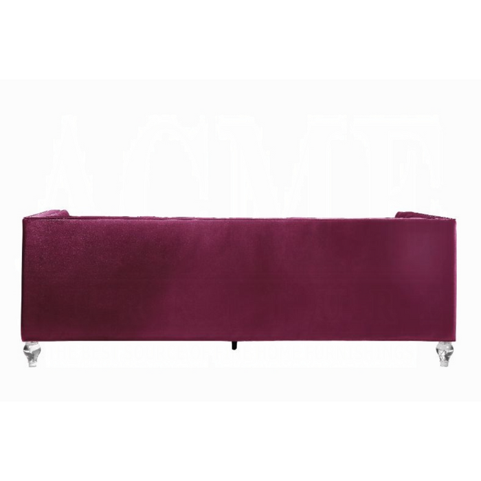 ACME Heibero Sofa W/2 Pillows (Same Lv01400) - Bed & Sofa Hub