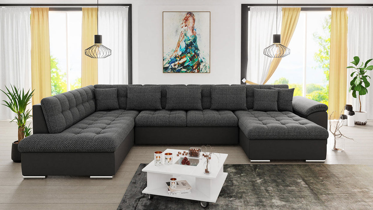 Maxima House LEONARDO BIS Sectional Sleeper Sofa MIR013 - Bed & Sofa Hub