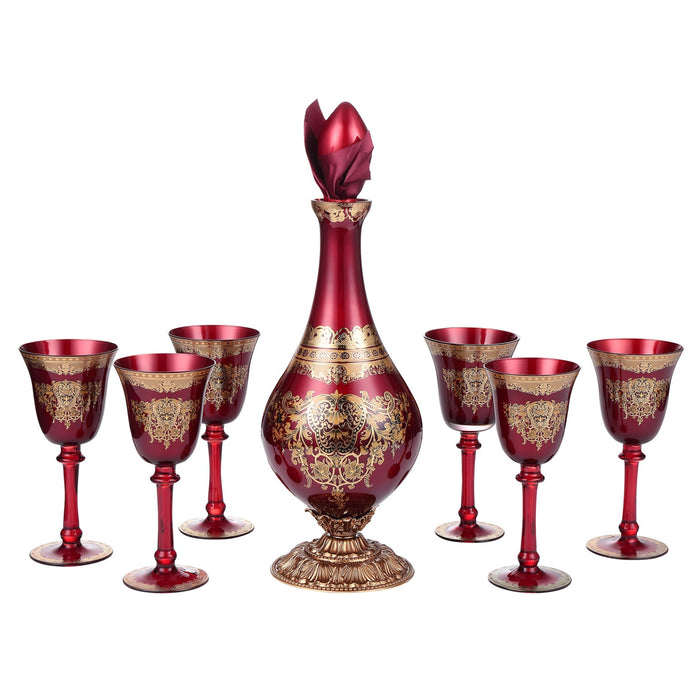 Homey Design HD-6031 – 7PC DECANTER SET