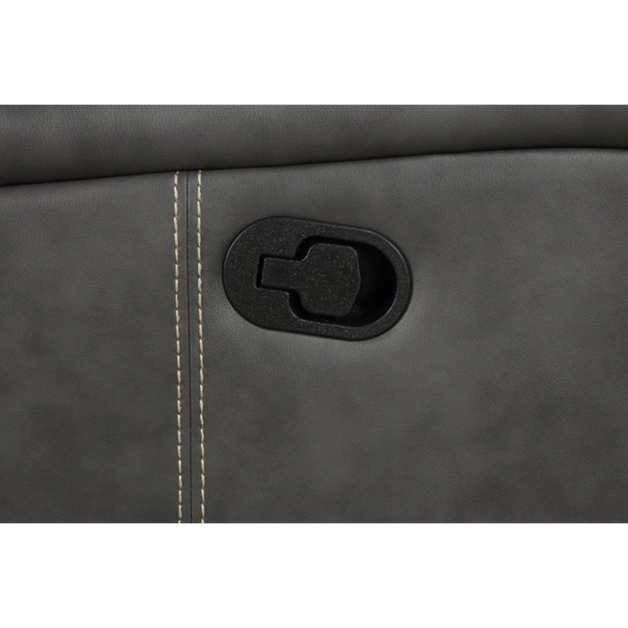 Coaster Raelynn 2-piece Upholstered Reclining Sofa Living Room Set Grey - Bed & Sofa Hub