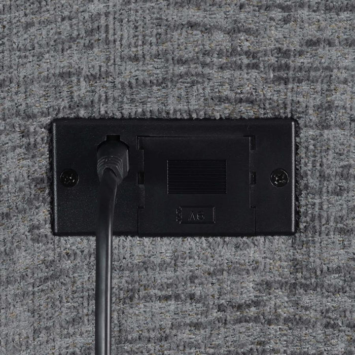 Coaster Bahrain 6-piece Modular Power Reclining Sectional Charcoal - Bed & Sofa Hub