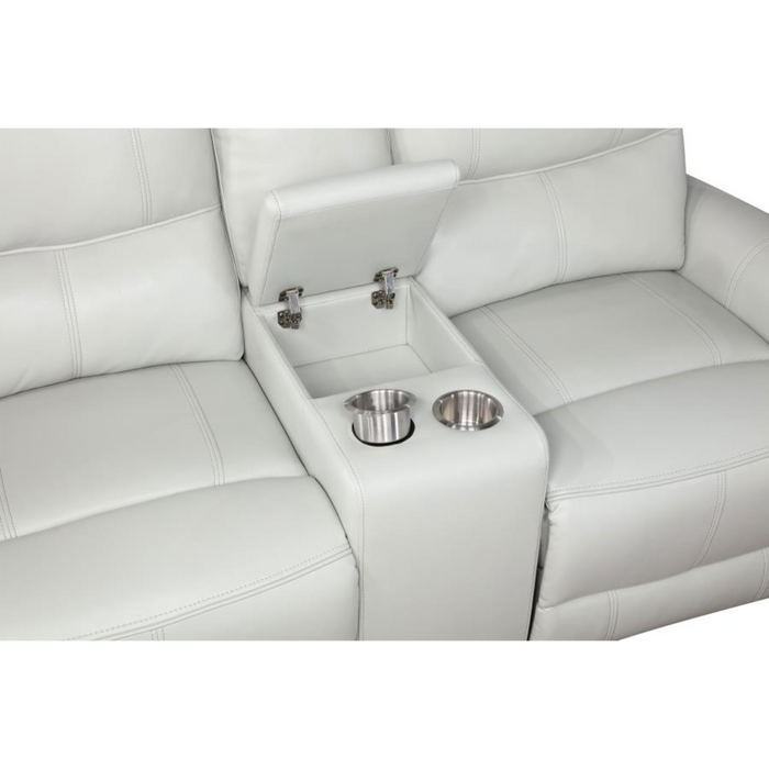 Coaster Greenfield 3-piece Power Reclining Sofa Living Room Set Ivory - Bed & Sofa Hub