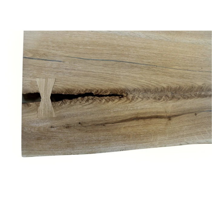 Maxima House Solid Wood Dining Table with Metal Legs Banur-Uw - Bed & Sofa Hub