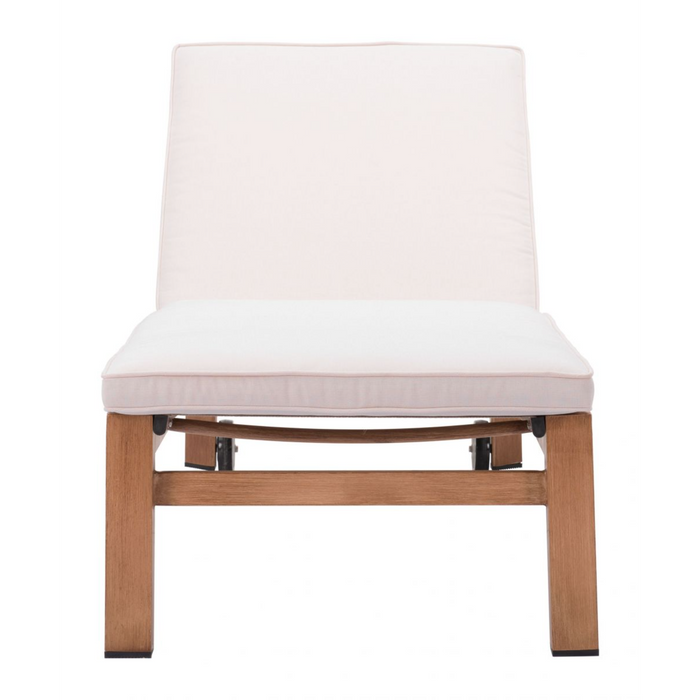 Zuo Cozumel Lounge Chair Beige & Natural - Bed & Sofa Hub