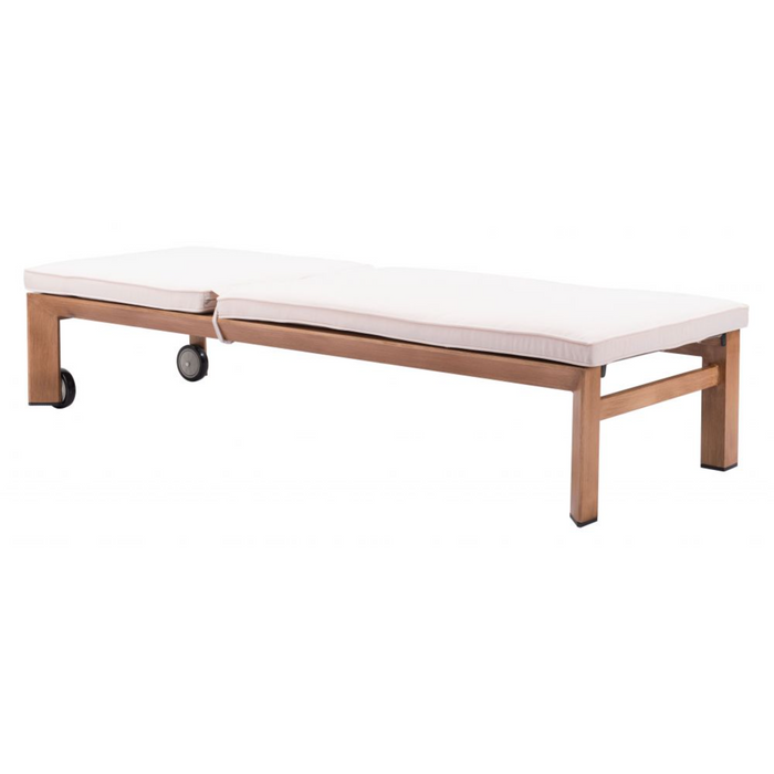 Zuo Cozumel Lounge Chair Beige & Natural - Bed & Sofa Hub