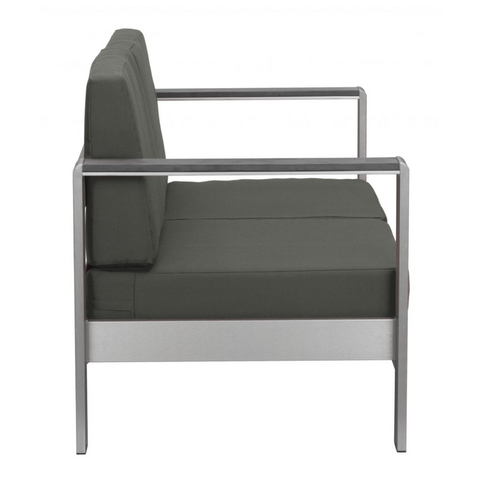 Zuo Cosmopolitan Sofa Dark Gray - Bed & Sofa Hub