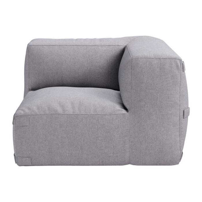 Zuo Luanda Corner Chair Gray - Bed & Sofa Hub