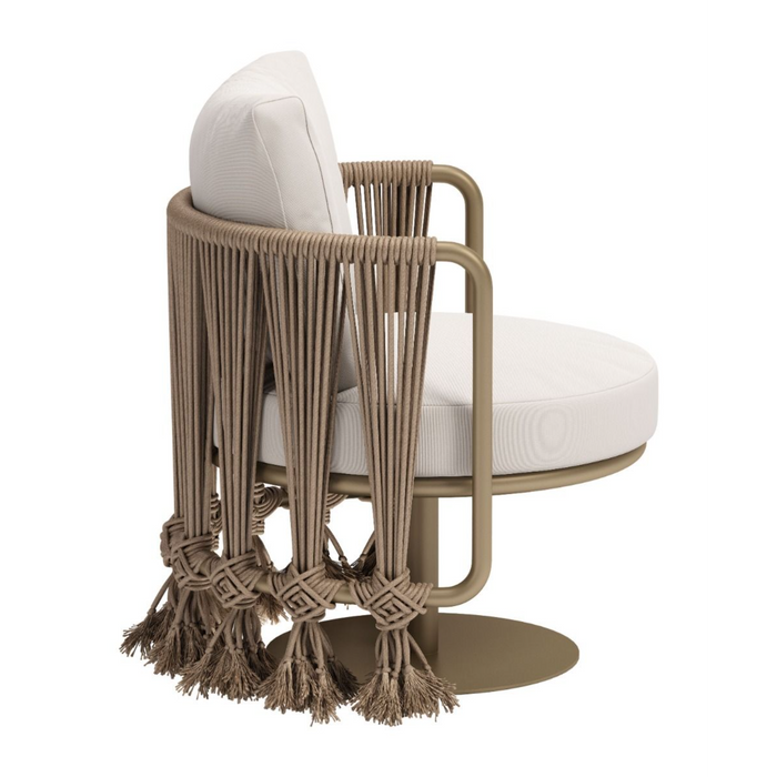 Zuo Uzel Accent Chair White - Bed & Sofa Hub