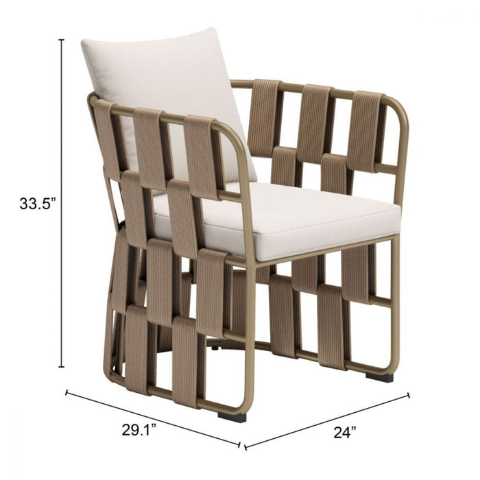 Zuo Quadrat Dining Chair White - Bed & Sofa Hub