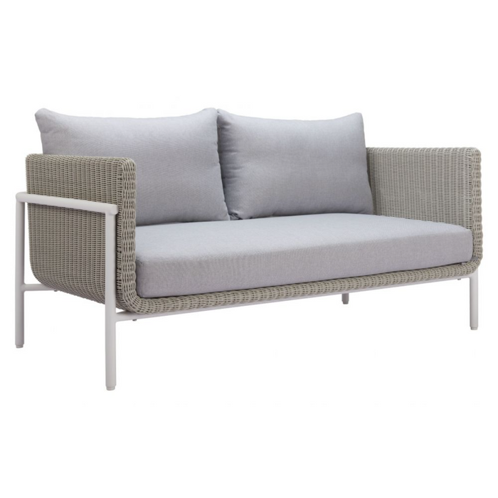 Zuo Frais Loveseat Gray - Bed & Sofa Hub
