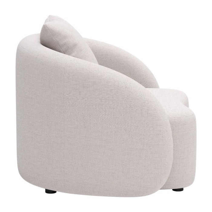 Zuo Sunny Isles Accent Chair Beige - Bed & Sofa Hub