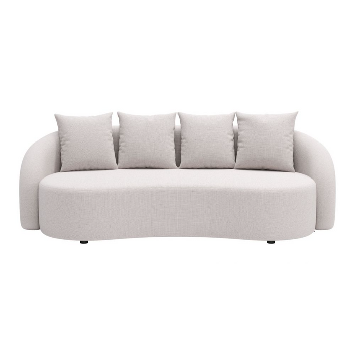 Zuo Sunny Isles Sofa Beige - Bed & Sofa Hub