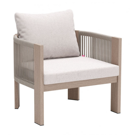Zuo Rebel Accent Chair Beige - Bed & Sofa Hub