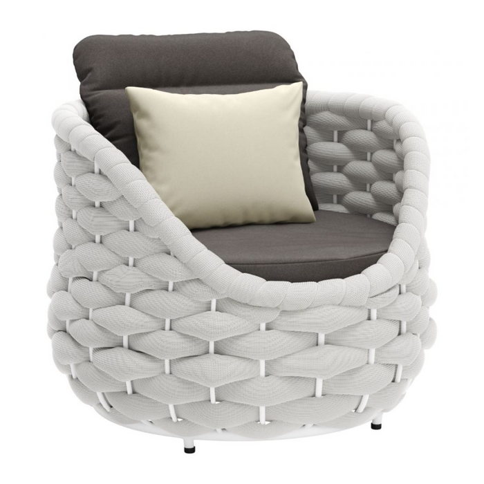 Zuo Coral Reef Accent Chair Gray - Bed & Sofa Hub