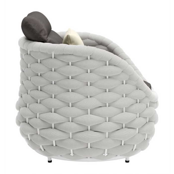 Zuo Coral Reef Accent Chair Gray - Bed & Sofa Hub