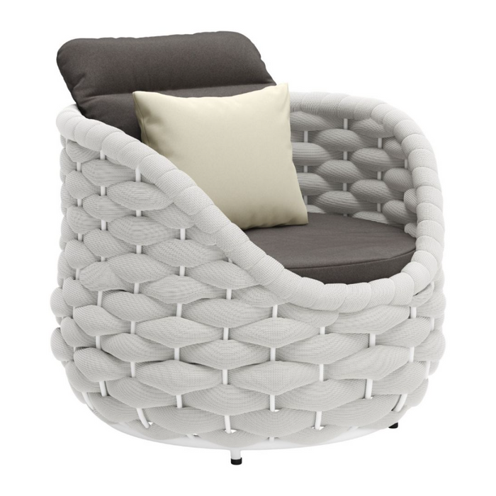 Zuo Coral Reef Accent Chair Gray - Bed & Sofa Hub