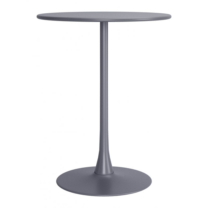 Zuo Soleil Bar Table Gray - Bed & Sofa Hub
