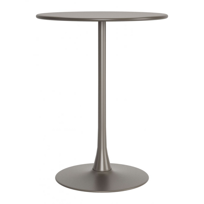 Zuo Soleil Bar Table Taupe - Bed & Sofa Hub