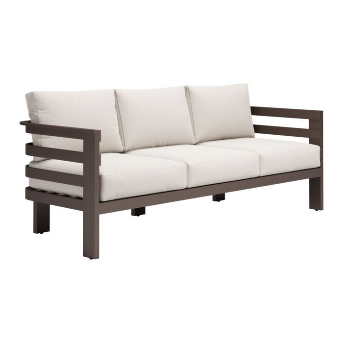 Zuo Bal Harbor Sofa White - Bed & Sofa Hub