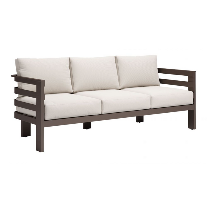 Zuo Bal Harbor Sofa White - Bed & Sofa Hub