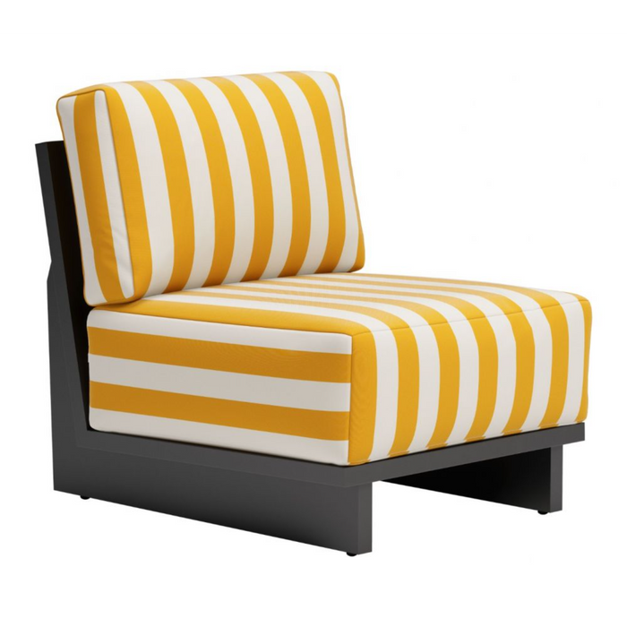 Zuo Shoreline Accent Chair Yellow - Bed & Sofa Hub