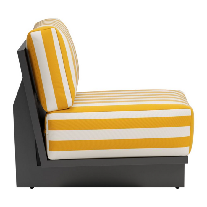 Zuo Shoreline Accent Chair Yellow - Bed & Sofa Hub