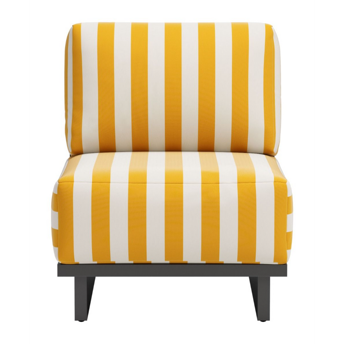 Zuo Shoreline Accent Chair Yellow - Bed & Sofa Hub