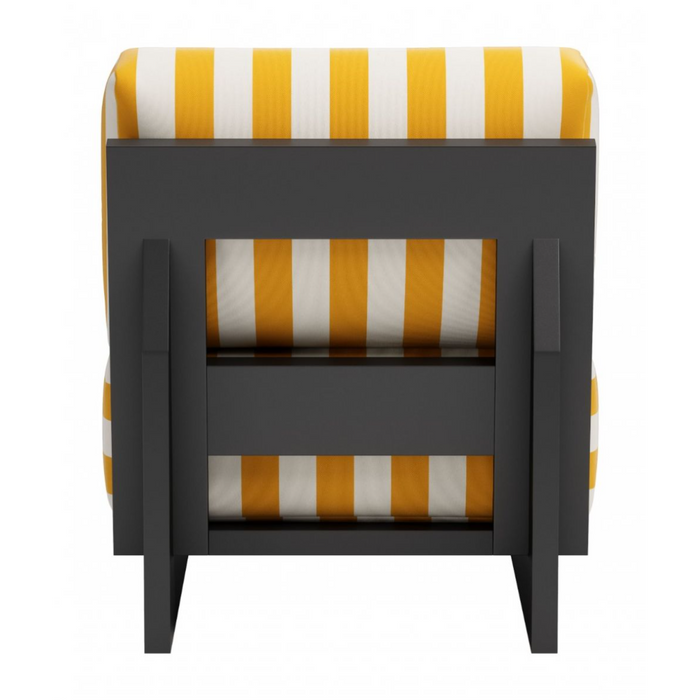 Zuo Shoreline Accent Chair Yellow - Bed & Sofa Hub