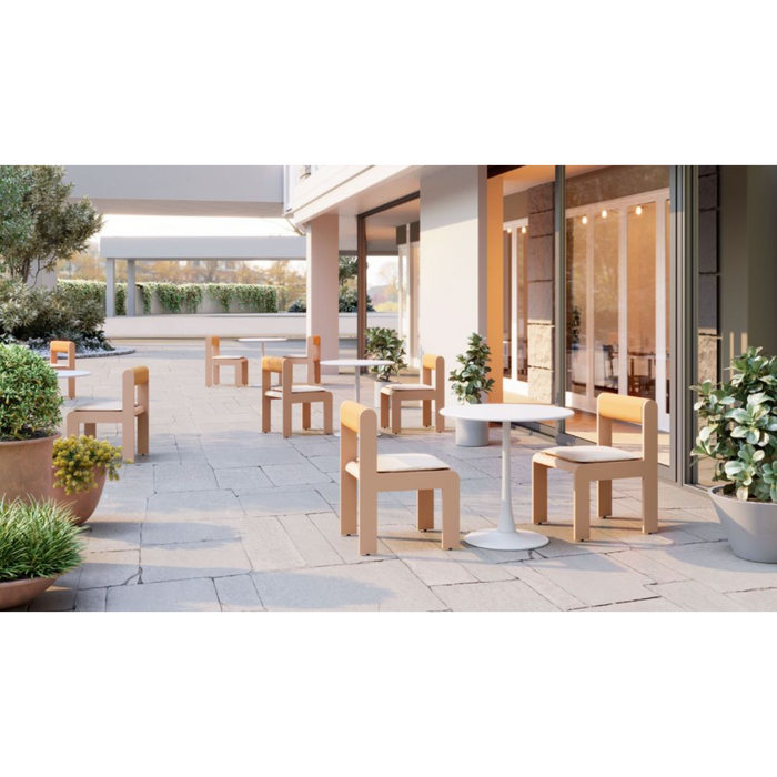 Zuo Soleil Dining Table White - Bed & Sofa Hub