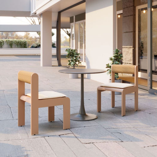 Zuo Island Dining Chair White - Bed & Sofa Hub