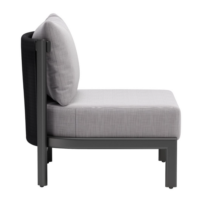 Zuo Horizon Accent Chair Gray - Bed & Sofa Hub