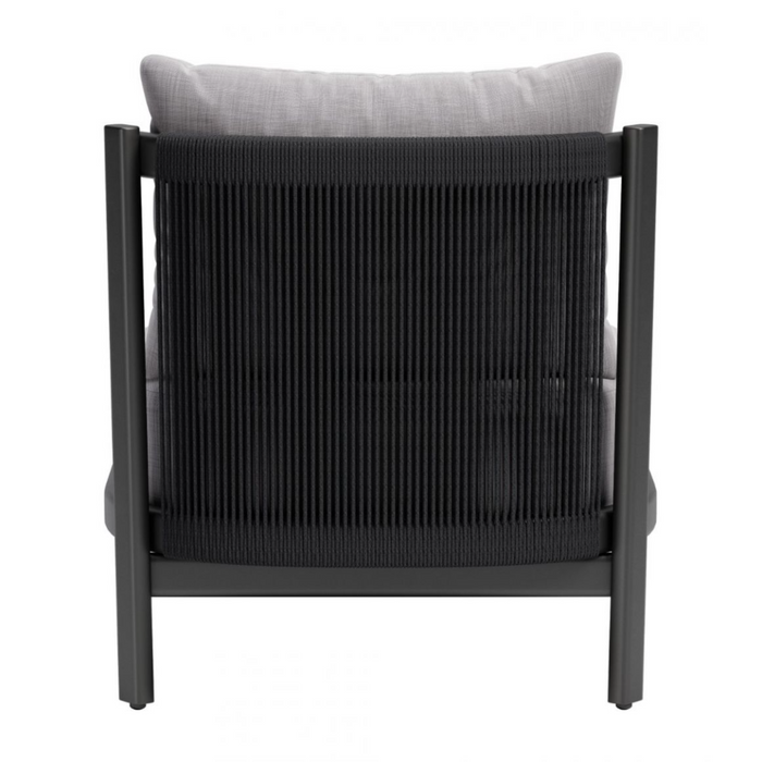 Zuo Horizon Accent Chair Gray - Bed & Sofa Hub